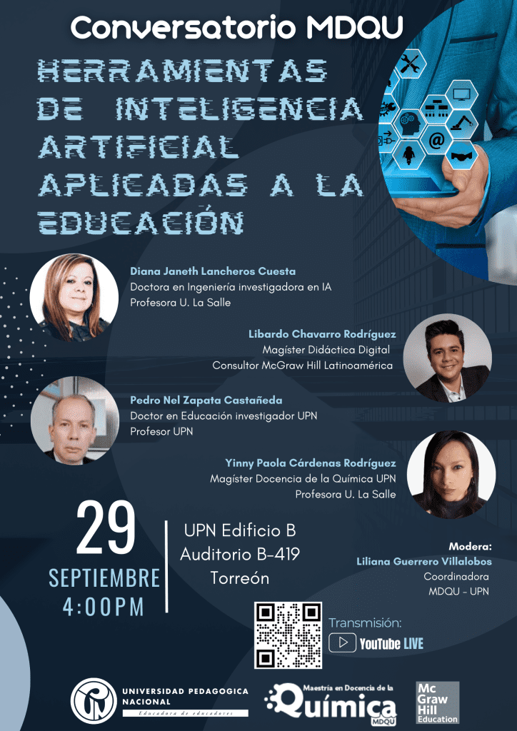 Herramientas de inteligencia artificial aplicadas a la educación 🗓 🗺